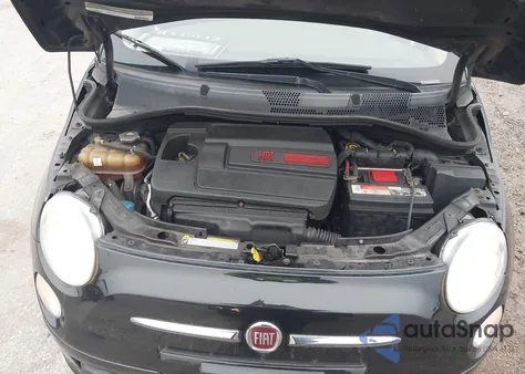 2012 Fiat 500 Pop from USA, damaged, VIN 3C3CFFAR7CT117176